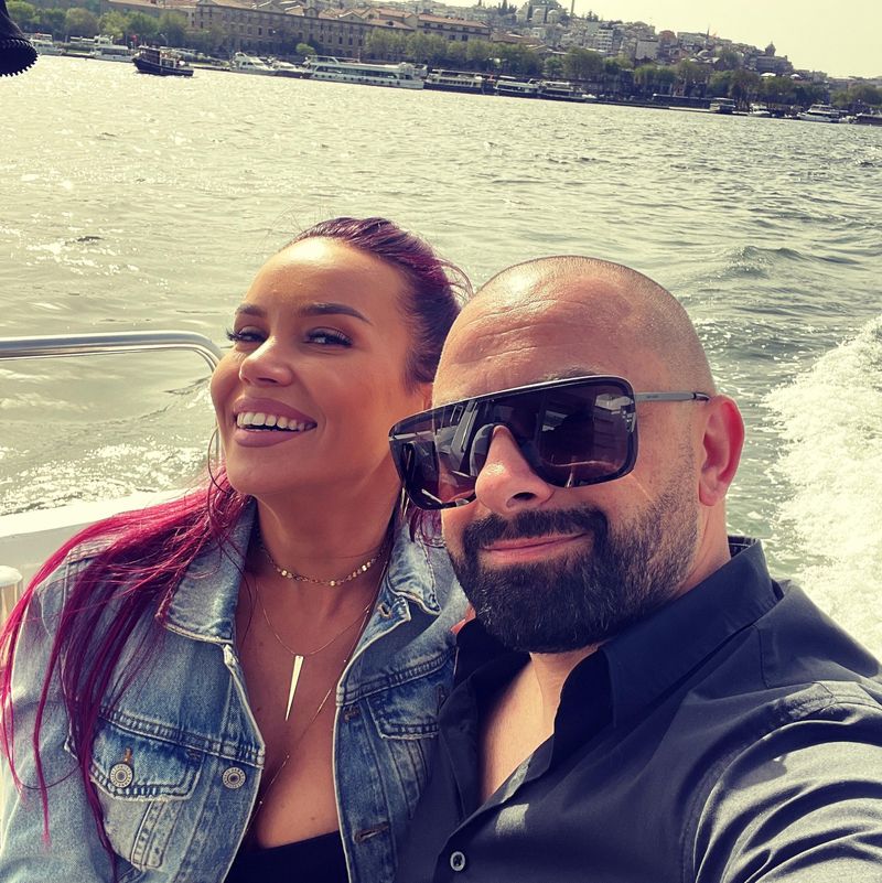 Anca Molnar, alături de soțul ei, Claudiu Molnar