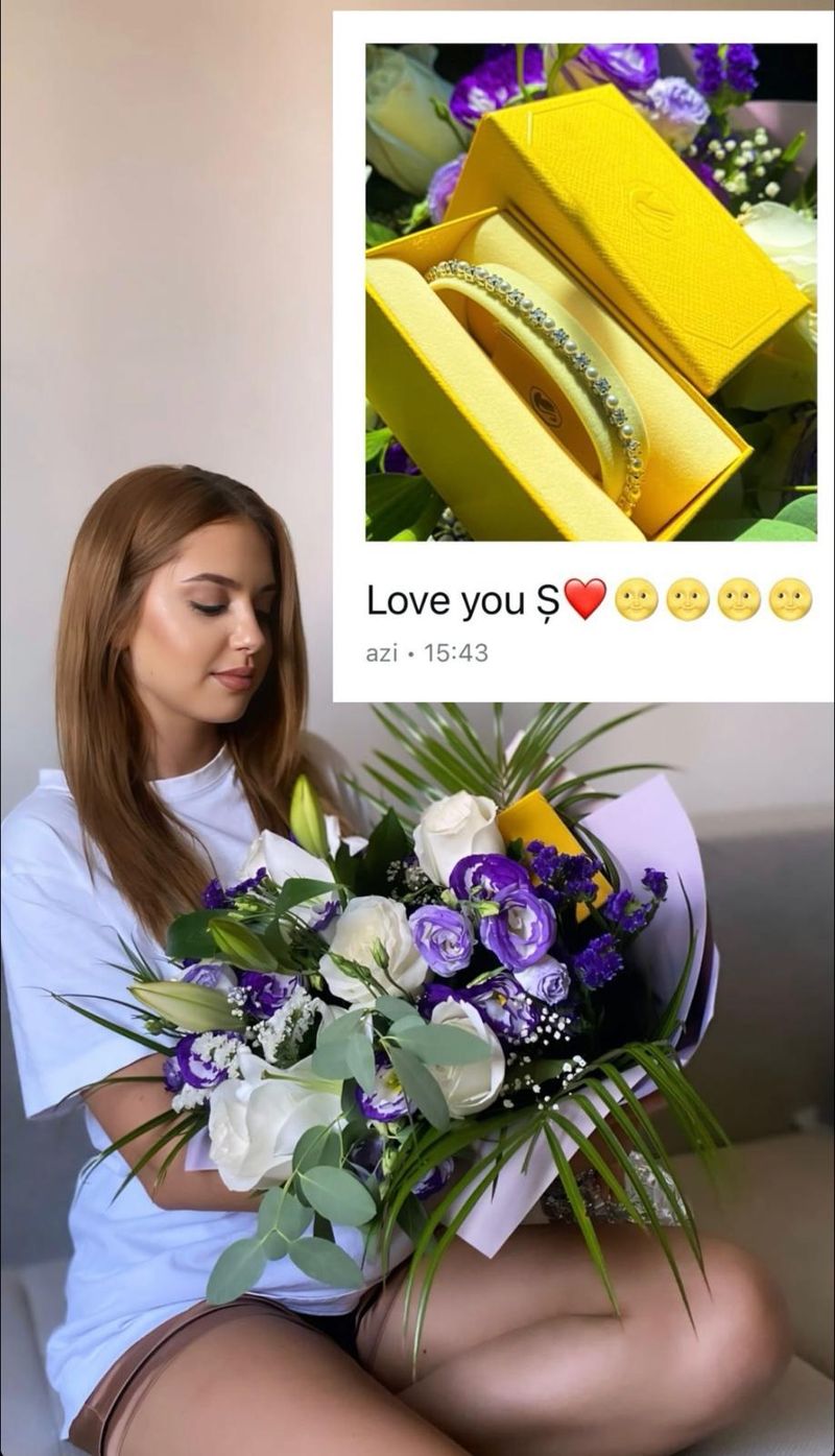 Ștefania a primit cadouri din partea lui Cosmin