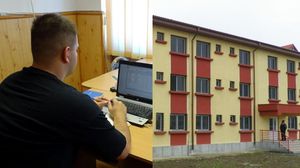 Andrei, tânărul aflat înt-un centru de detenție