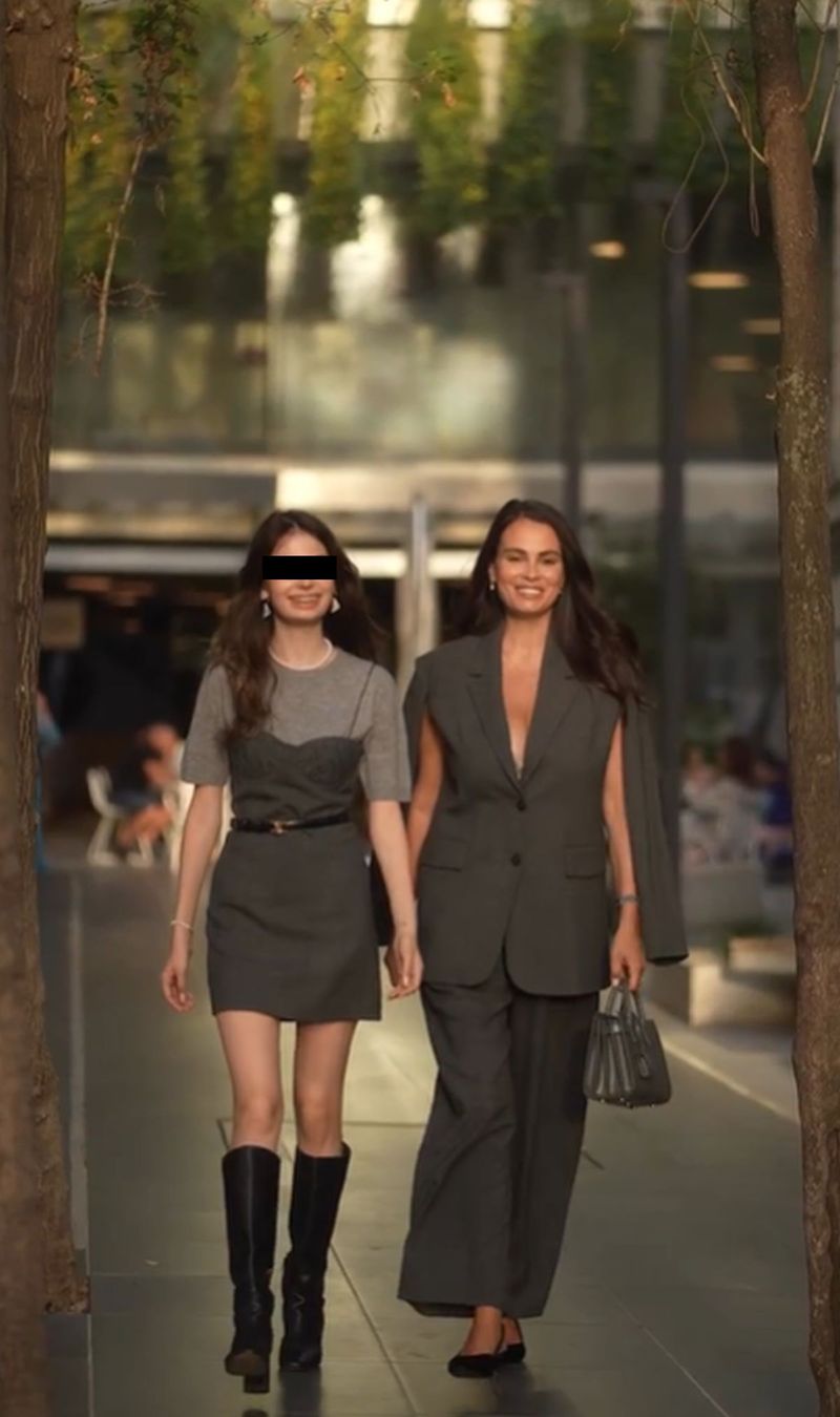 Anca Serea și fiica ei Sarah, în București anca serea sarah