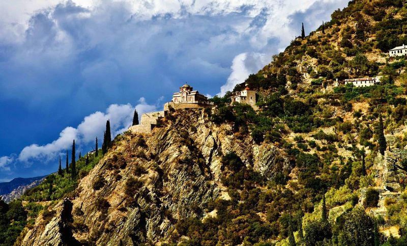 muntele athos grecia