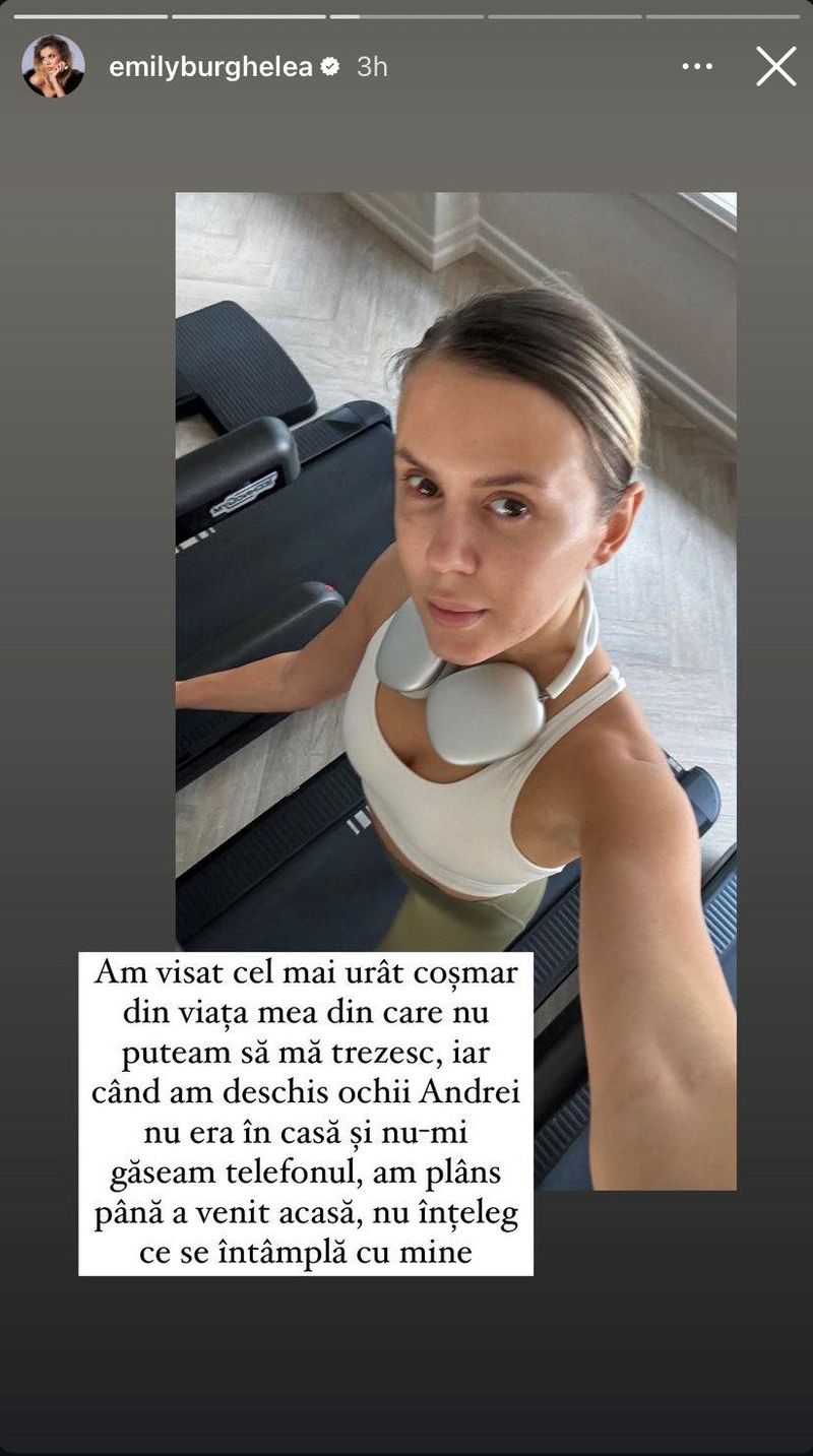 Emily Burghelea mesaj