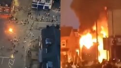 Revoltă de proporții pe străzile din Leeds! Mai mulți români au fost prinși într-un scandal monstru cu Poliția, după ce serviciile sociale britanice au încercat să ia copiii unei familii: "Să vină mascații de la București, că și pe aia îi dărâmăm"