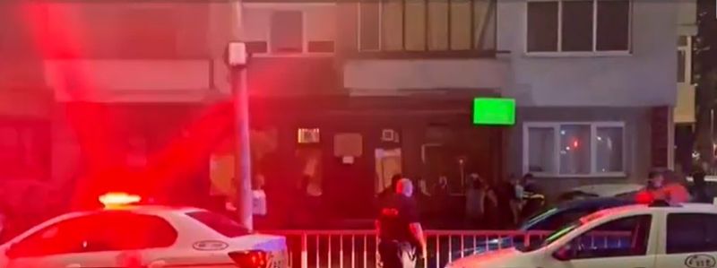 Imagini de la locul crimei 