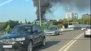 Incendiu în Pipera