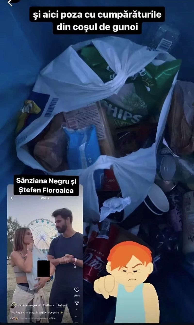 scandal sanziana negru