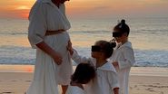 Laura Cosoi, alături de familia sa 