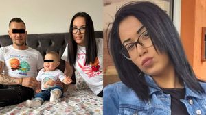 Diana și soțul său, alături de fiul lor  crima buzau