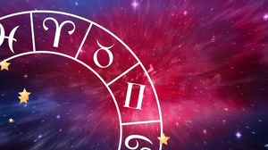 semne zodiacale, fundal mov
