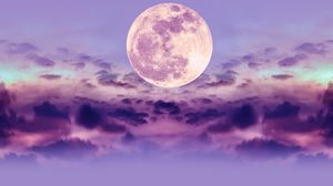 luna plina, fundal mov