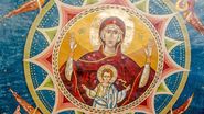pictura perete biserica