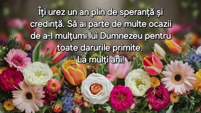 Felicitare cu La Mulți Ani