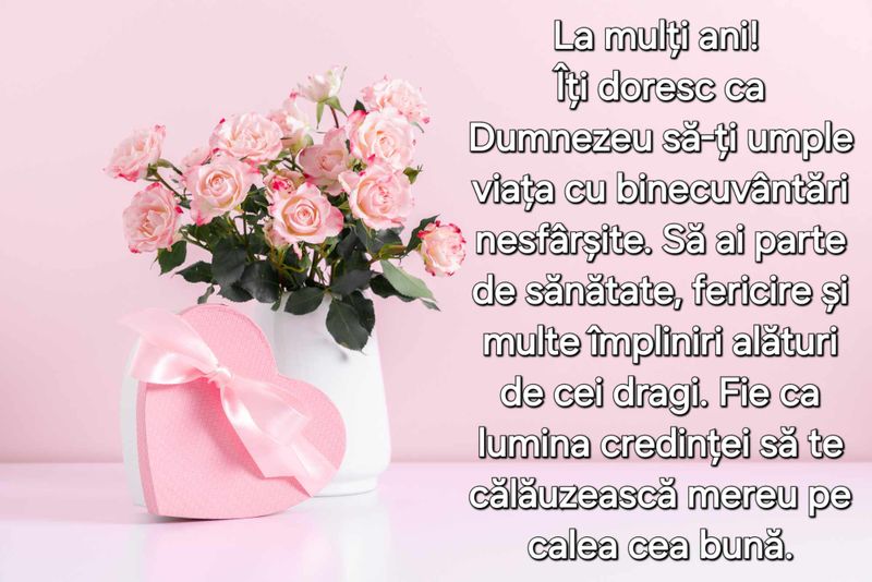 Felicitare cu La Mulți Ani