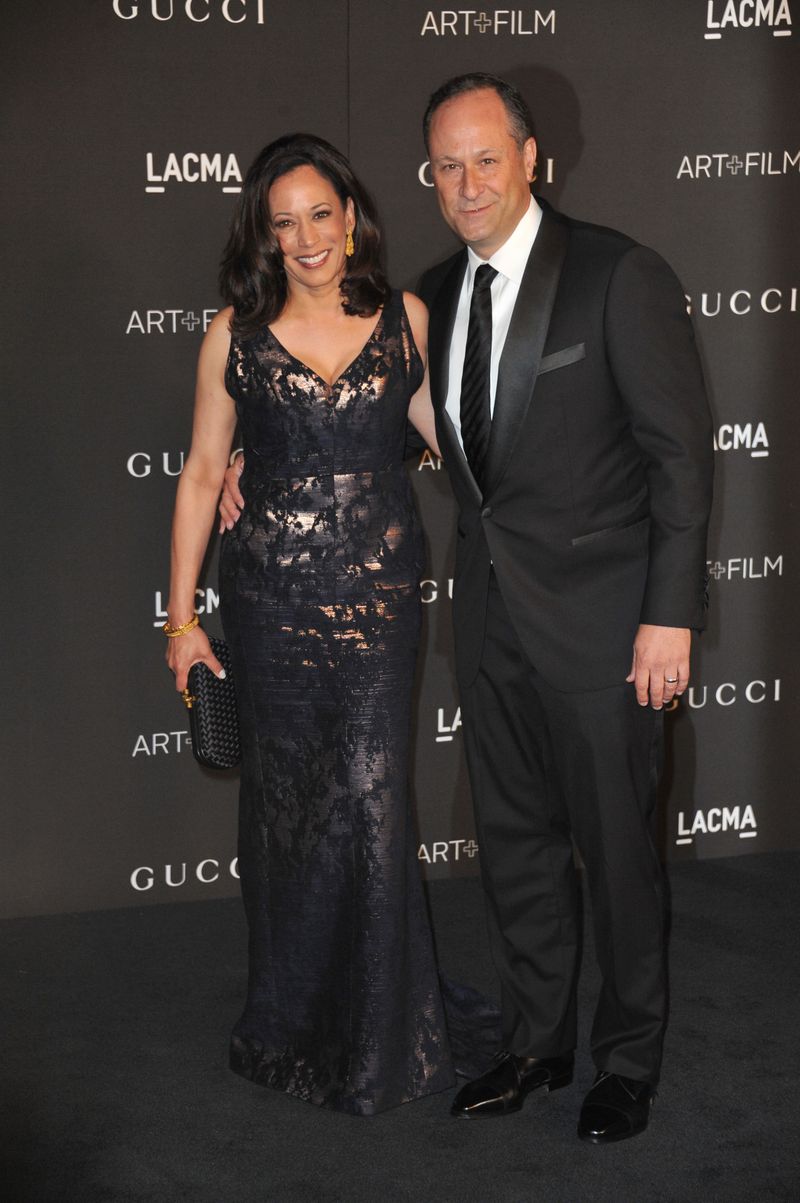 Kamala Harris și Douglas Emhoff, soțul ei