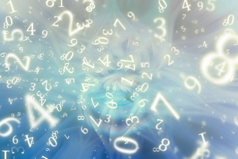 cifre, random, univers, abstract