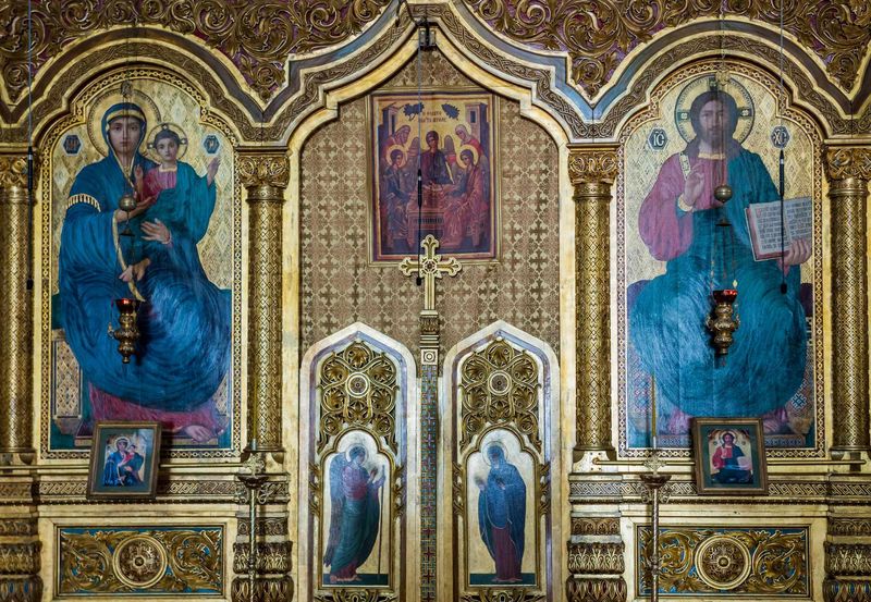 iconostas, altar, biserica ortodoxa