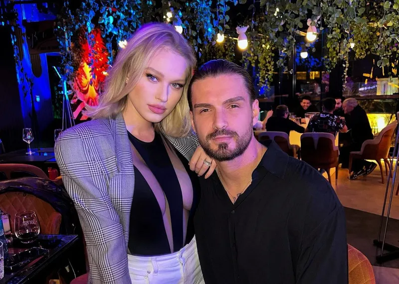 Gina Chirilă și Bogdan Vlădău, pe vremea când formau un cuplu