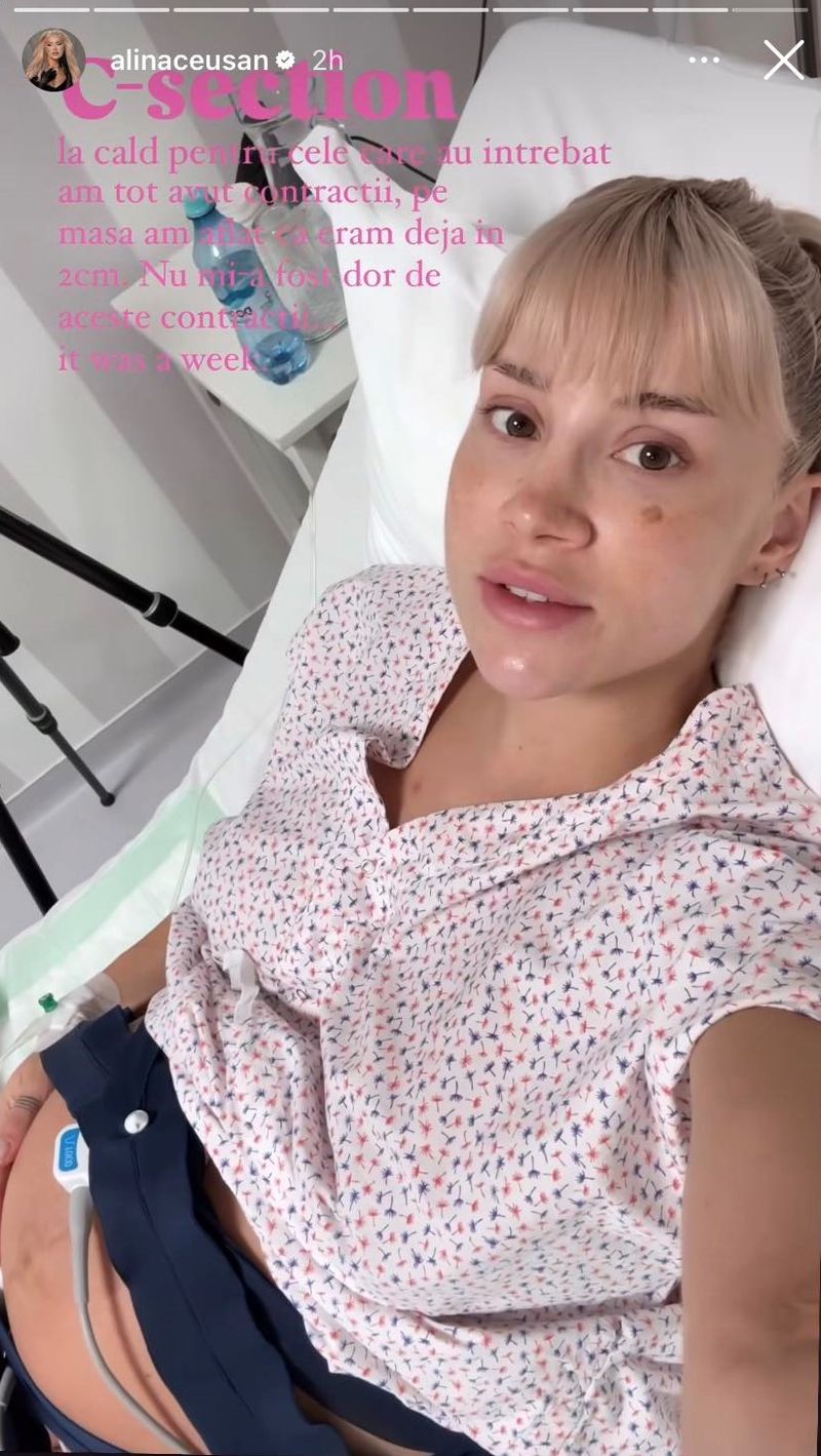 Alina Ceușan spital