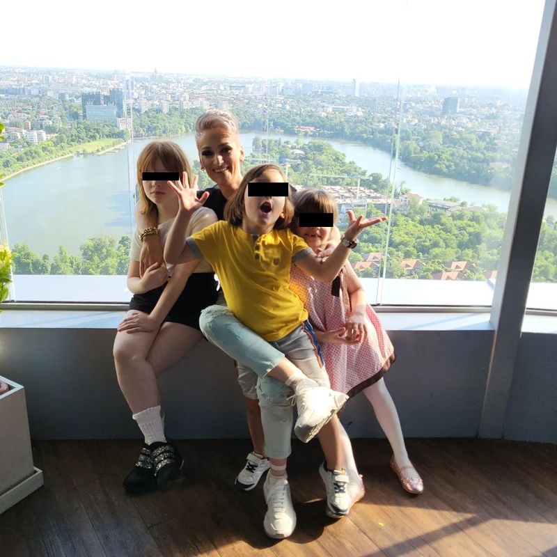 Gabriela Lucuțar copii