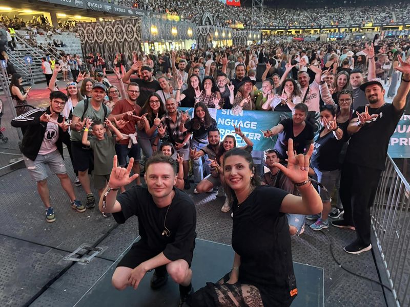 Alexandru Sturz și Lavinia Chițu la Untold