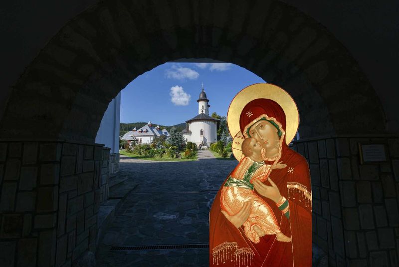 colaj, manastirea văratec, maica domnului
