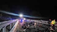 Imagini de la locul accidentului