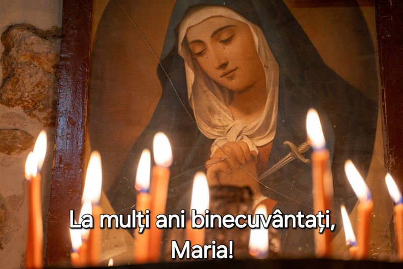 Felicitare de Sfânta Maria
