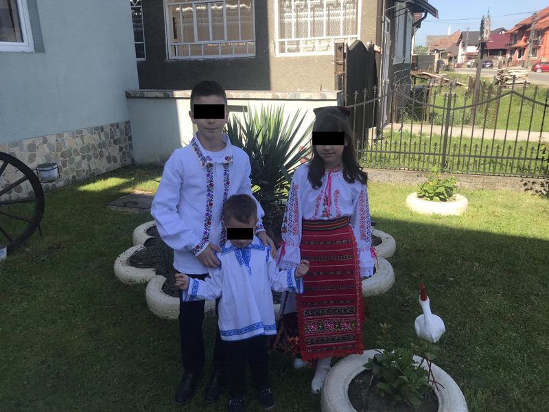 Copiii Mariei, femeia incendiată de propriul soț