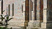 wall, moldovita, monastery
