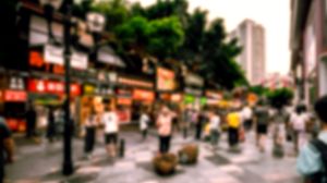 oameni pe strada, blur