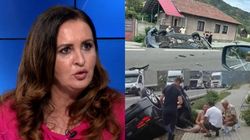Ministrul Familiei, implicat într-un accident rutier pe Valea Oltului! Natalia Intotero a fost transportată la spital. Cum s-ar fi produs totul