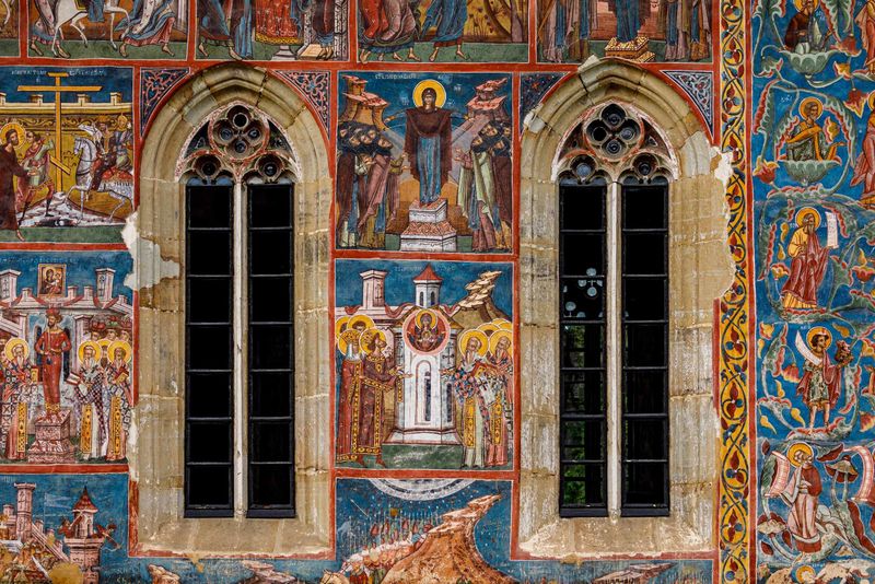 picturi, biserica, romania