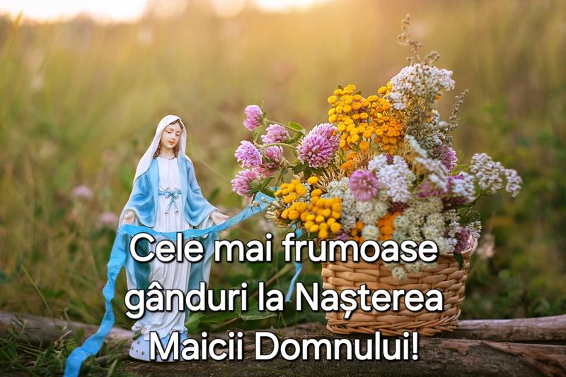 Felicitare de Sf&acirc;nta Maria