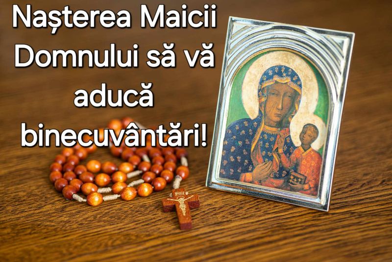 Felicitare de Sfânta Maria