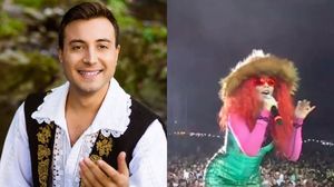 Valentin Sanfira a ironizat-o public pe Corina Bud, după ce artista a apărut fără lenjerie intimă în timpul unui concert și a lăsat să se vadă tot! Reacția lui a stârnit un val de comentarii