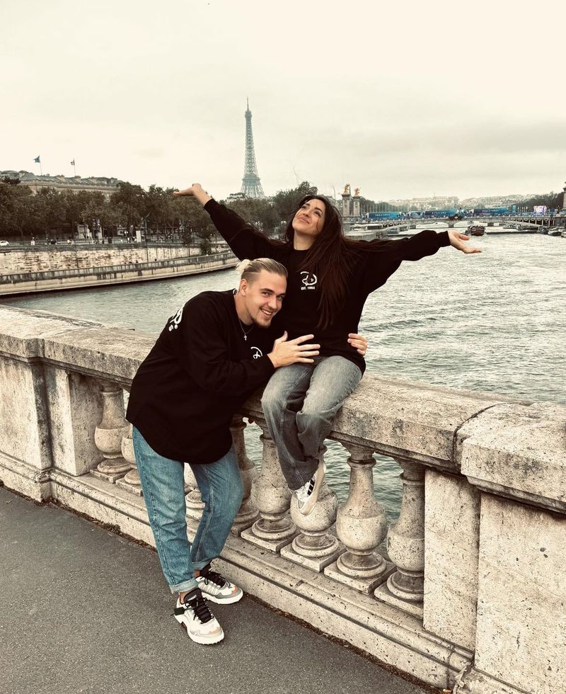 Larisa Iordache și soțul ei, Cristian Chiriță