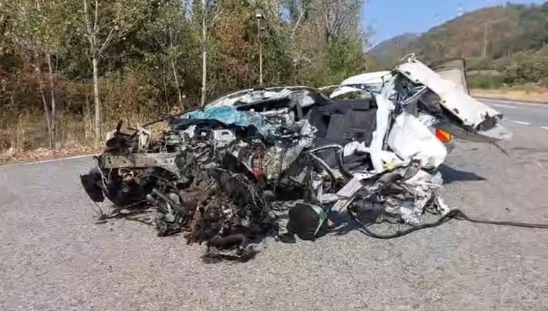 Imagine de la locul accidentului din Mehedinți accident Mehedinți