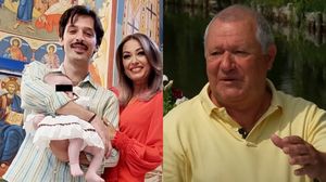 Colaj Cristian Țânțăreanu și Anca Țurcașiu, alături de fiul și nepoata sa