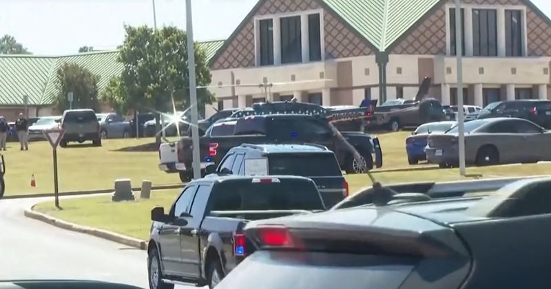 Imagini de la locul atacului armat