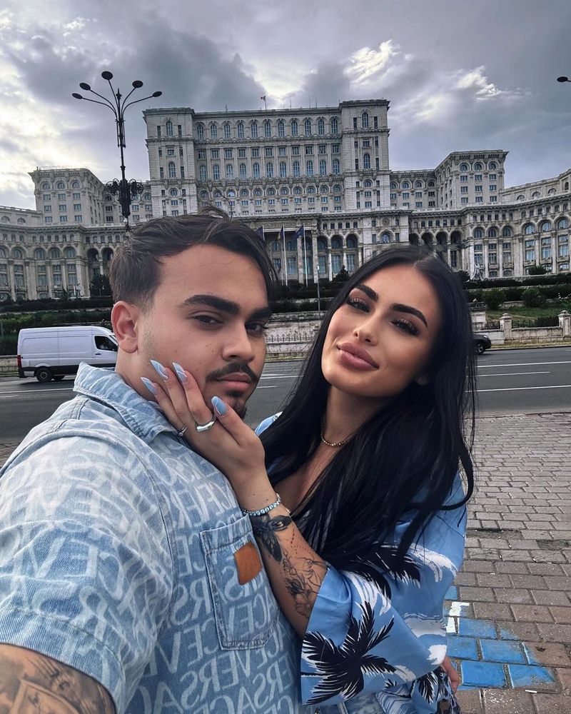 Adrian Minune Jr. și Andreea Loga