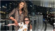 Bianca Drăgușanu, alături de fiica sa