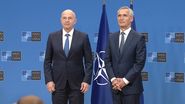 Mircea Geoană și  Jens Stoltenberg