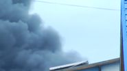 Incendiu la o hală de substanțe chimice din Dâmbovița