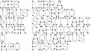 scris, nume, zodii