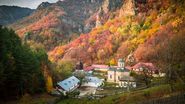 manastire, toamna, romania