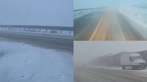 Prima ninsoare pe Transalpina  Prima ninsoare pe Transalpina