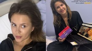 emily burghelea patul de spital