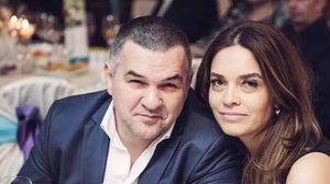 Leonard Doroftei și soția sa, Monica