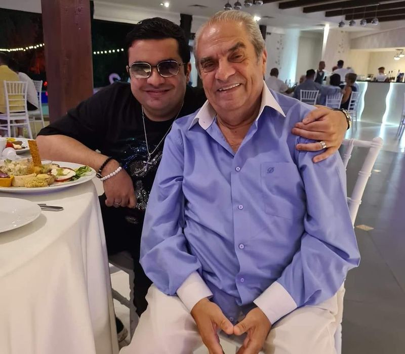 Aurel Pădureanu, alături de fiul său Alexandru aurel padureanu alexandru padureanu