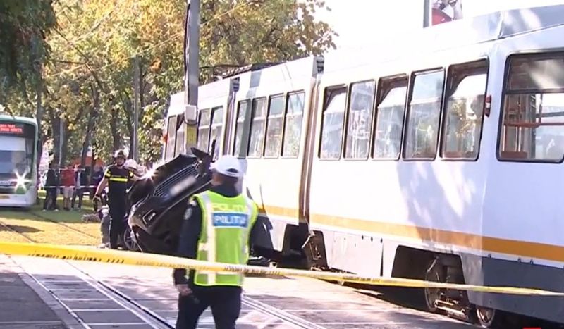 accident bucuresti tramvai